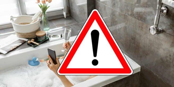 Un jeune de 16 ans meurt dans sa baignoire à cause de son téléphone portable !