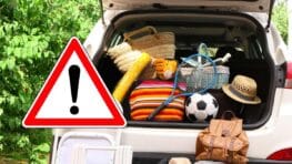 Vacances d'été voici la grosse amende que vous risquez si votre voiture est trop chargée !