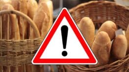 Alerte santé baguette de pain rappel produit à cause d’un composant dangereux !