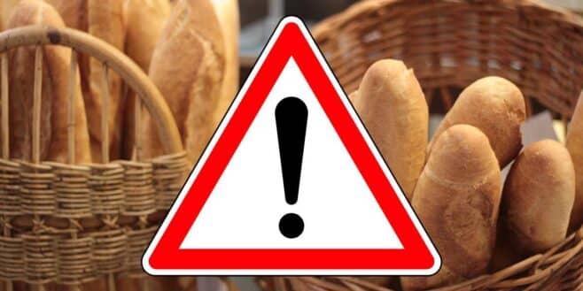 Alerte santé baguette de pain rappel produit à cause d’un composant dangereux !