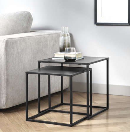 Cohue chez Lidl pour ce lot de tables noires au design moderne à moins de 35 euros