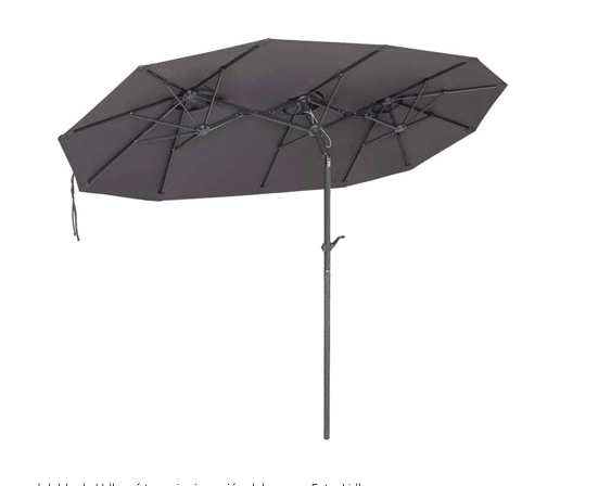 Ruée chez Lidl avec le parasol le plus pratique et résistant aux intempéries pour l'été !-article