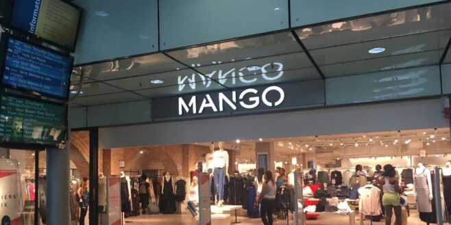 Ruée chez Mango avec son tout nouveau pantalon en lin rose !