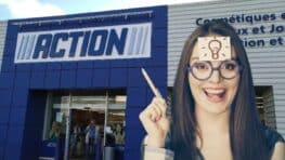 Action frappe fort avec son éponge magique qui nettoie tout à moins de 1 euro !