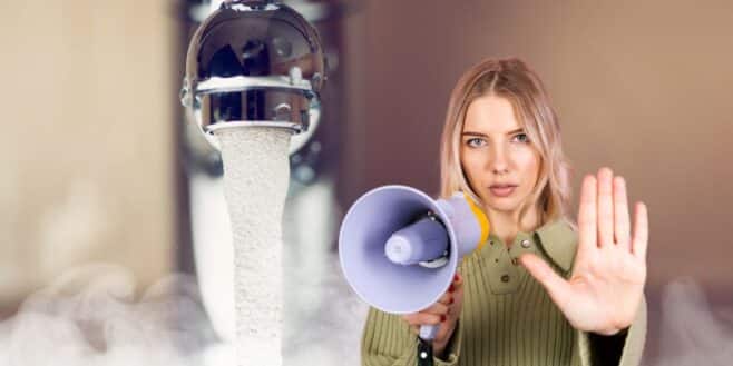 Arrêtez d'utiliser l'eau chaude du robinet, c'est très dangereux !