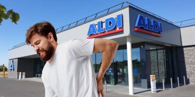 Cohue chez Aldi avec le matelas parfait contre le mal de dos !