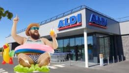 Cohue chez Aldi avec son sac de voyage pliable !