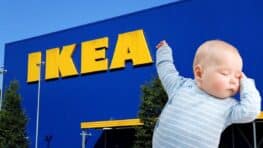 Cohue chez Ikea avec son lit pour bébé épuré et très élégant à petit prix !