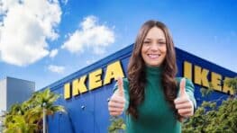 Cohue chez Ikea avec son meuble de télé parfait qui ne prend pas beaucoup de place !