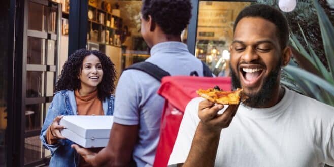 La terrible technique d'un livreur pour manger la pizza de ses clients sans laisser de traces !