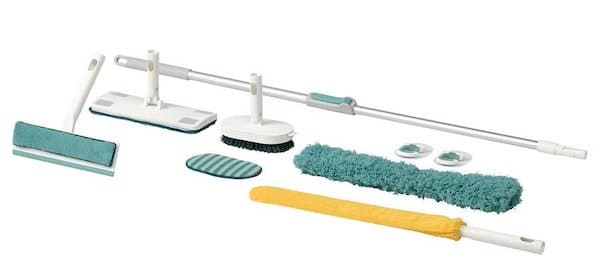Ikea propose un kit de nettoyage complet pour laver chaque recoin de la maison sans efforts