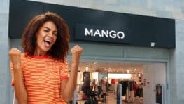 Cohue chez Mango avec ces 3 robes courtes parfaites avec des bottes hautes !