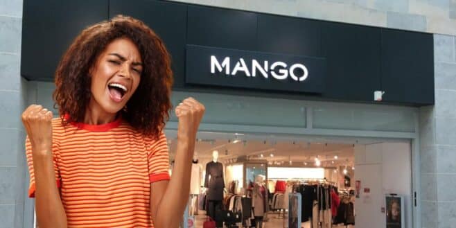 Cohue chez Mango avec ces 3 robes courtes parfaites avec des bottes hautes !