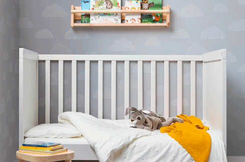 Ikea pense aux parents avec ce sublime lit pour bébé épuré et très élégant !-article