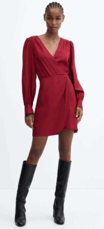 Mango frappe fort avec ces trois robes à porter avec des bottes cet automne !-article