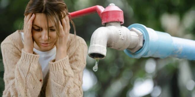 Pénurie d'eau en France le niveau des nappes phréatiques n'ont jamais été aussi basses !