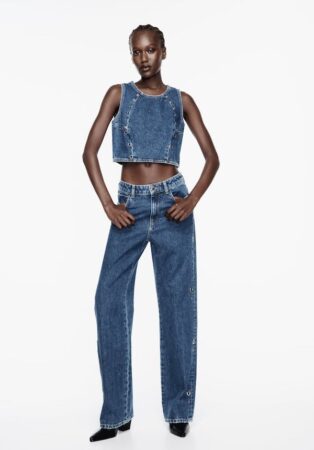 Zara lance le total look denim le plus stylé de l'automne à prix canon 
