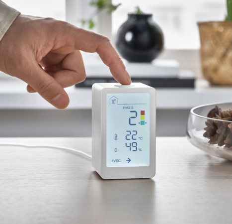 Ikea dévoile l'appareil génial pour connaitre la qualité de l'air chez soi