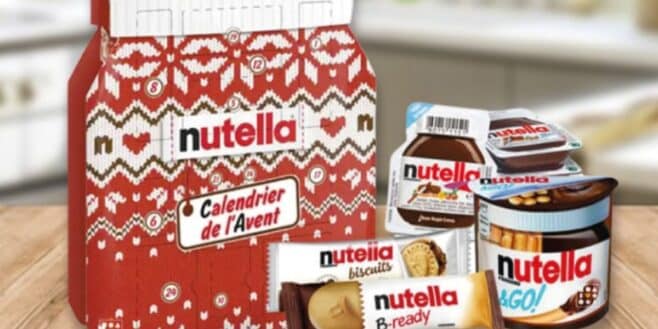 Nutella lance pour la première fois son calendrier de l'avent !