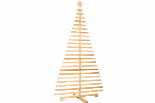 Lidl lance un sapin de Noel en bois ultra design et écologique à prix mini