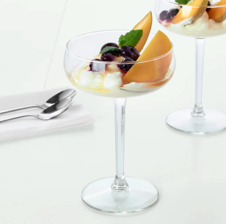 Ikea fait un retour dans les années 1920 avec ses coupes de champagne très stylées-article