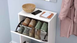 Ce meuble à chaussures Ikea aux allures de placard design