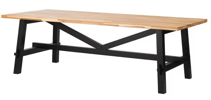 Ikea lance une nouvelle table en bois d'acacia qui résiste à toutes les rayures-article