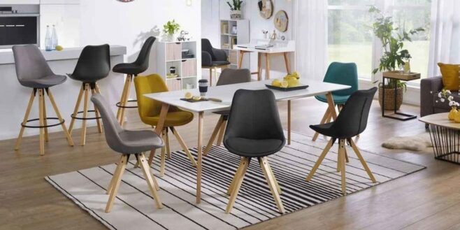 La chaise rétro Lidl qui donne un air de luxe au salon et à la cuisine