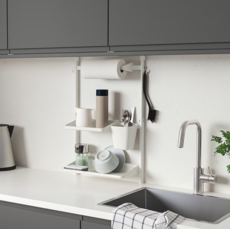 La solution Ikea pour profiter de l'espace dans les petites cuisines