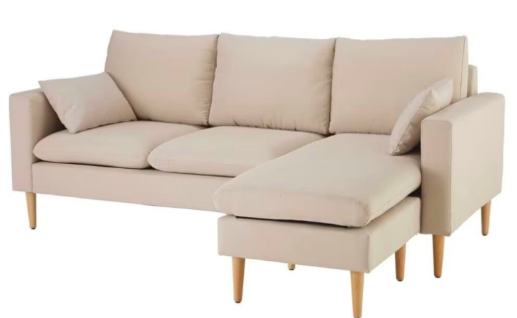 Maisons du monde casse le prix de ce canapé avec méridienne que tout le monde s'arrache-article