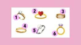 Test de personnalité la bague que vous choisirez révèlera un secret sur vous