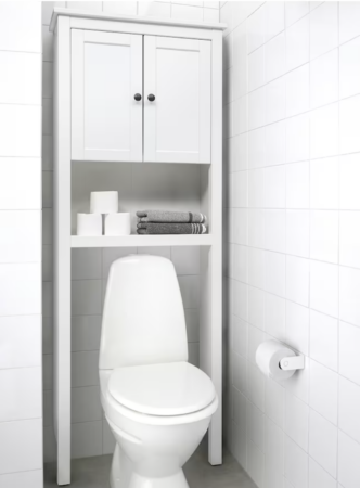 Ikea libère l'espace dans votre salle de bain ou vos WC avec son étagère ingénieuse
