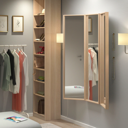 Ikea surprend avec cette combinaison de miroirs qui va donner un effet luxueux à votre dressing-article
