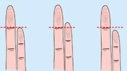Test de personnalité la taille de votre petit doigt révèle un secret sur vous