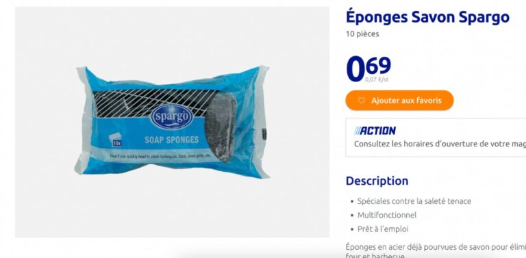 Action dévoile cette éponge qui fait des miracles !