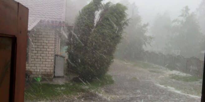 Alerte météo: des prévisions catastrophiques dans ces départements avec forte pluie et vents forts