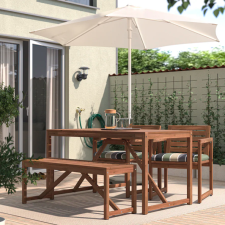 Ikea accueille le printemps avec un ensemble table et chaises pour votre extérieur-article