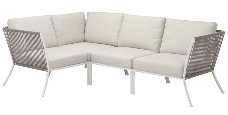 Ikea donne du style à votre jardin avec ce très beau canapé d'angle 