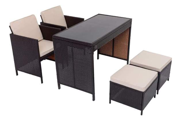 Ruée chez Lidl pour ce salon de jardin très design avec protection UV ! 