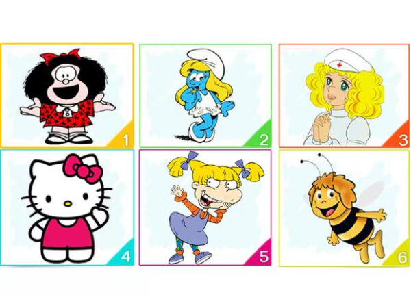 Test de personnalité: le personnage de dessin animé choisit révèle votre caractère