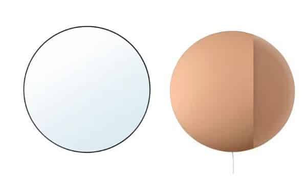 Ikea transforme toutes les pièces de la maison avec sa sélection de miroirs design et pas chers