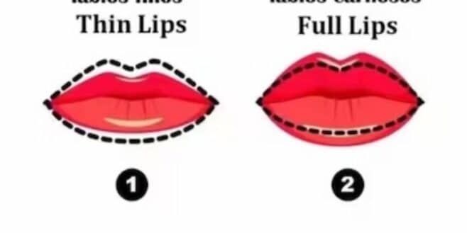 Test de personnalité: la forme de vos lèvres révèle un secret sur vous