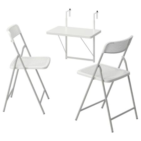 Ikea cartonne avec cet ensemble table et chaises pour meubler votre balcon-article