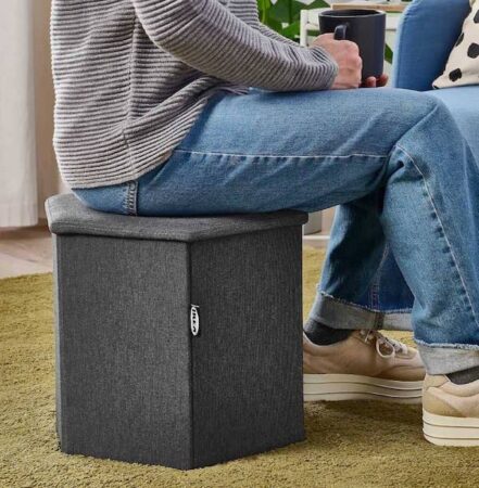 Le pouf Ikea 2 en 1 le plus pratique et le plus stylé de son catalogue