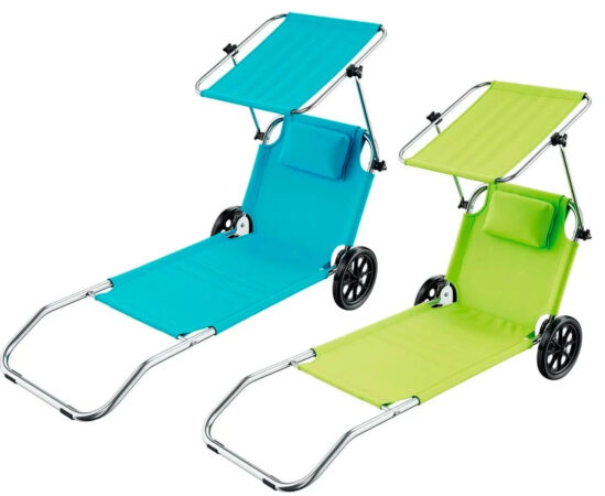 Ce transat multifonction Lidl peut servir de poussette-article