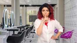 Le seul salon de coiffure en France ou les employés ont interdiction de parler, son adresse