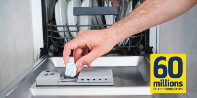 60 Millions de consommateurs déconseille d'acheter ces 2 marques de pastilles lave-vaisselle