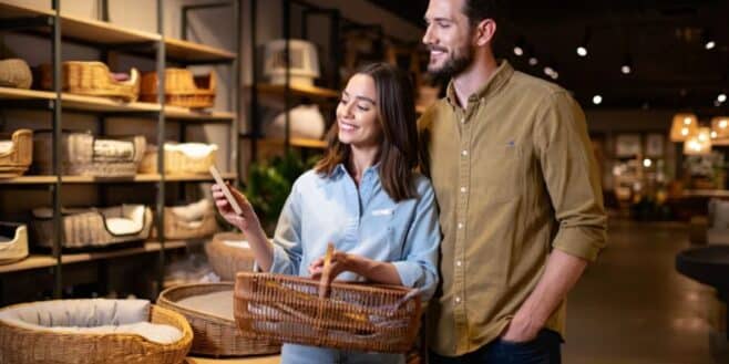 Maisons du Monde a trouvé un panier pour chien et chat trop stylé et très confortable