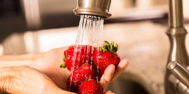La seule et unique façon d'éliminer les pesticides des fraises