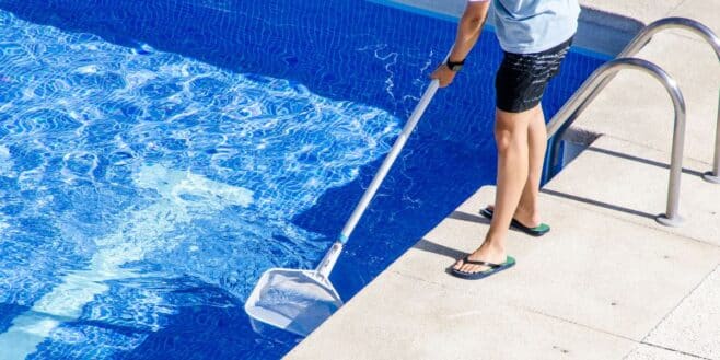 Votre piscine sera toujours impeccable grâce à ce skimmer ultra-efficace à moins de 23 euros